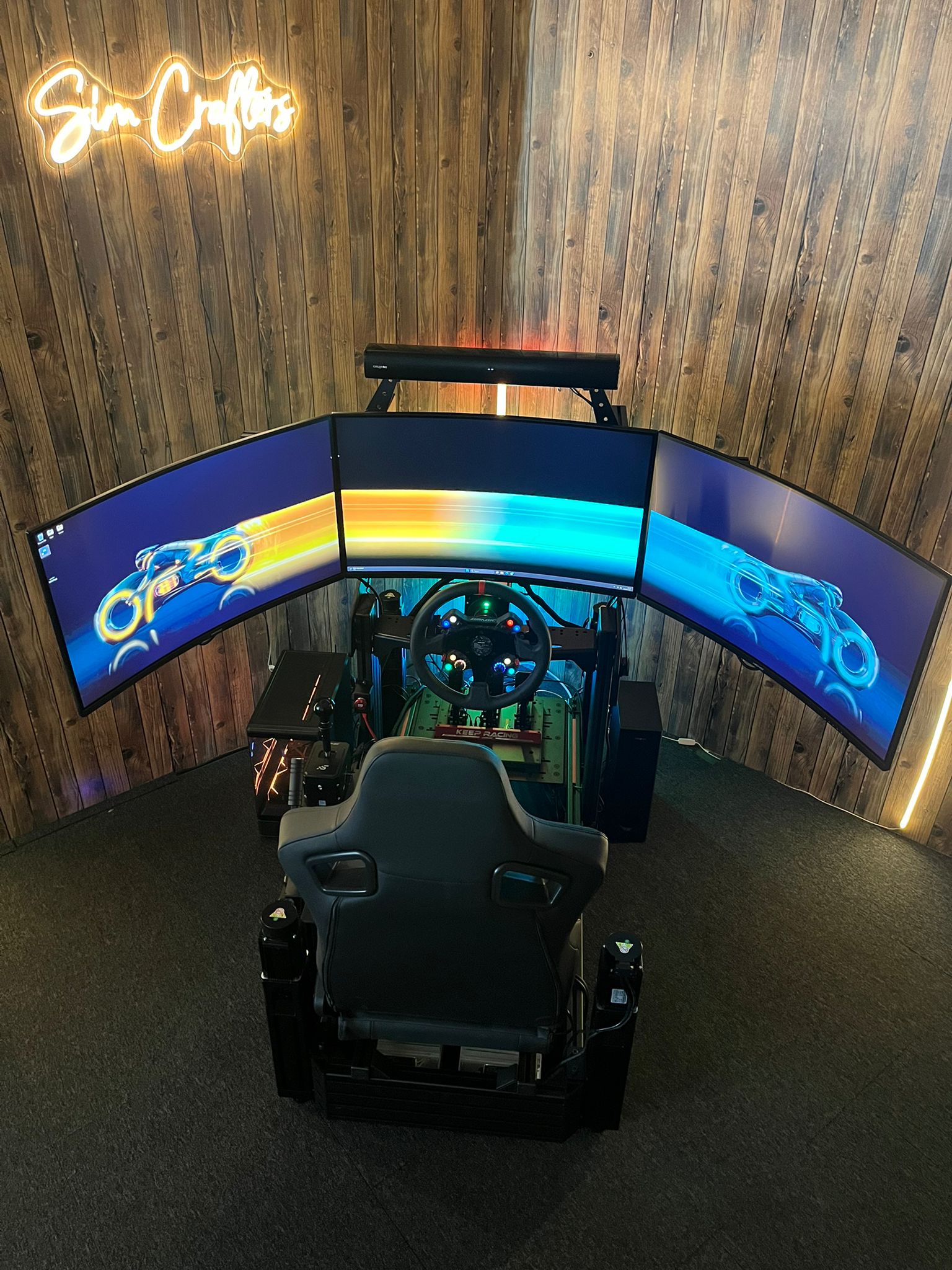 Titan Triple Monitor Motion Rig